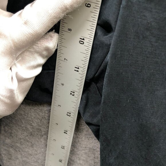 Gap High Rise Softsuit Trousers Womens 4 Black Pleated Front Tencel Wide Leg - Picture 6 of 9